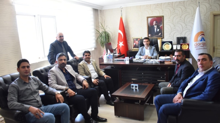 Midyat Esnaf ve Sanatkarlar Odası Başkanı Mehmet Selim Yıldız ziyareti